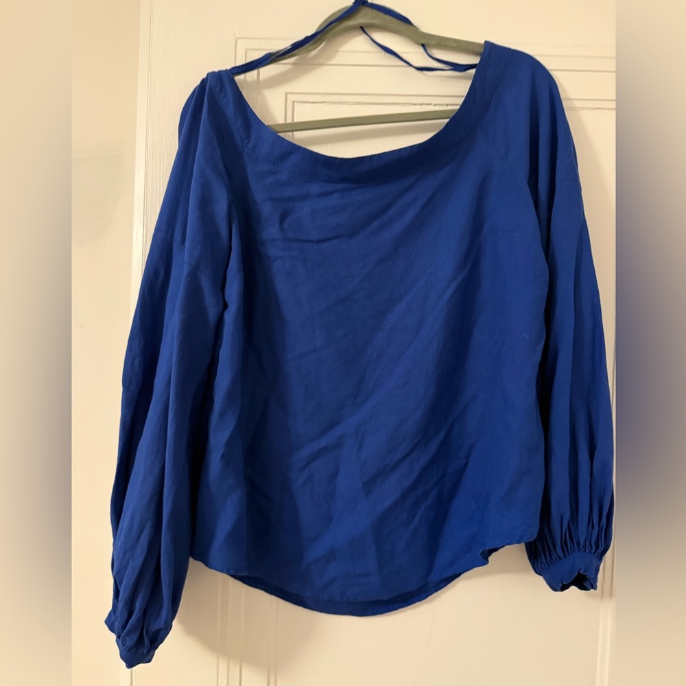 Anthropologie Blue Women's Top